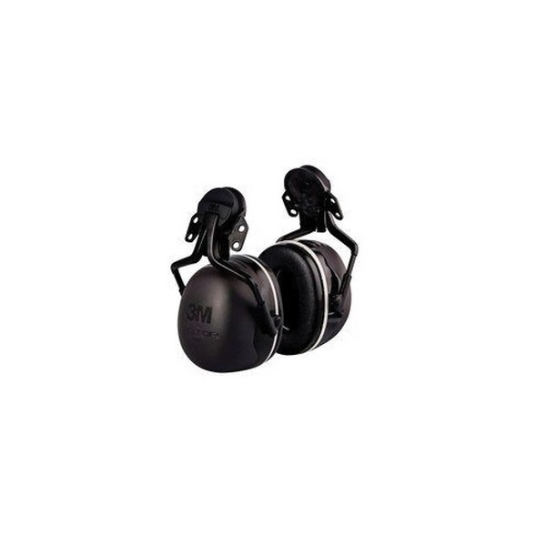 Earmuff, Electrically Insulated, Series: X Series, 31 dB Noise Reduction, Black, Hard Hat Mounted Band Position, Foam Plastic Metal, Non-Conductive Conductivity