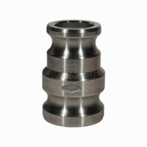 Cam and Groove Spool Adapter, Fitting/Connector Type: Adapter, 3 x 4 Inch Nominal Size, Adapter, 5-5/16 Inch Length, 100 psi, 316 Stainless Steel, 4-23/32 Inch Diameter, Domestic