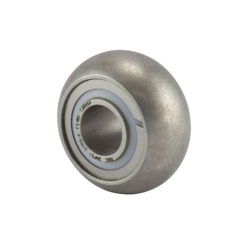 Airframe Bearing, Series: D Series, Ball Bearing, 7/16 in Bore Dia, 2 Rows, 1-1/4 in Outside Dia, 5/8 in W, 1000 lb, 52100 Steel Bearing, PTFE Seal, -65 to 250 °F, Steel