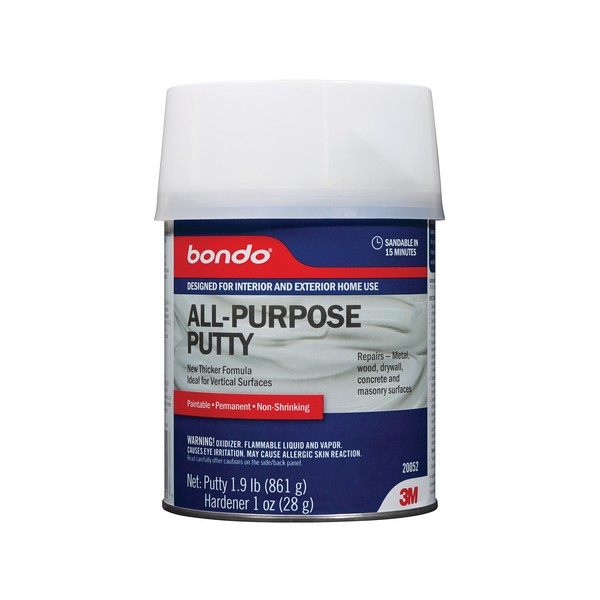 All Purpose Putty, 1 qt Container