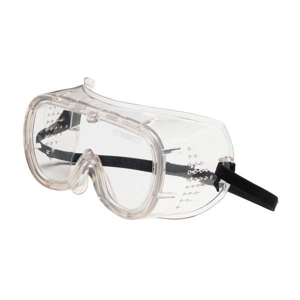 Protective Goggles, Direct Vent OTG, Series: 440 Basic™, Unisex, Universal, Impact/Scratch Resistant Lens Coating, Clear Lens, Clear Frame, Vinyl Frame, Polycarbonate Lens, 0.999 UV Protection