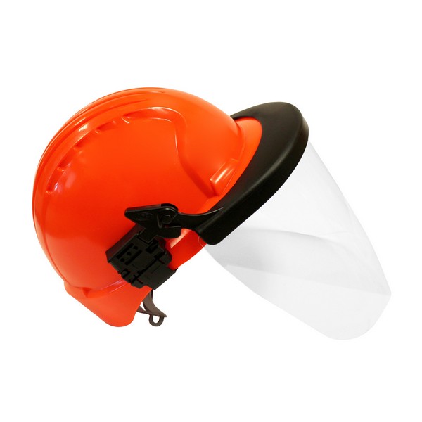 Safety Visor, Series: Surefit™, Clear, Polycarbonate, For Use With: 251-01-6225 Hard Hat Adapter