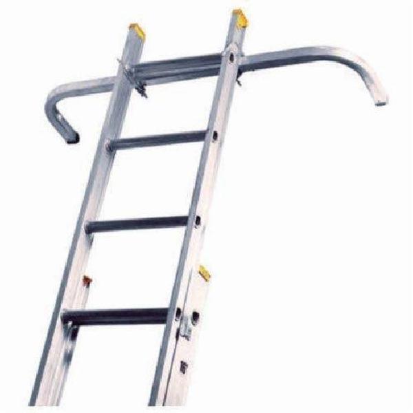 Ladder Stabilizer, Fixed, For Use With: AE3216, AE3220, AE3224, AE3228, AE3232, AE3236, AE3240, FE3216, FE3220 and FE3224 Extension Ladders, Aluminum, Smooth