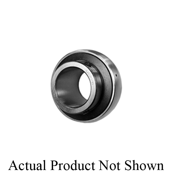 Ball Bearing Insert, Normal Duty, Series: Silver UC 200, 1 in Bore Dia, 2.047 in Outside Dia, 1.34 in Width, 3140 lb Dynamic/1750 lb Static, 100CR6 Steel Bearing, Steel Cage, 5300 RPM Maximum