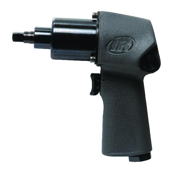 Impact Wrench, Heavy Duty, Tool/Kit: Bare Tool, Series: 1702, Pin/Square Drive, 3/8 in Drive, 1500 bpm, 100/125 ft-lb, 10000 RPM, 15 cfm, 90 psi Air, 1/4 in Air Inlet, Trigger Throttle, 5/16 in Minimum Hose Size, Metal Housing, Pistol Grip, 92.2/103.