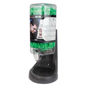 Refillable Dispenser, Series: FPD, 500 Pairs Capacity, Green, Countertop/Wall Mounting