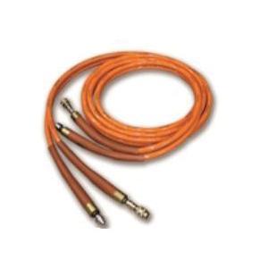Non-Conductive Hose, Air/Water, For Use With: Torque Wrench, Specifications: 10000 psi, 3/8 in NPTF, 0.375 in Bend Radius, 1/4 in ID x 50 ft L, Polyurethane, Orange