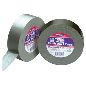 Duct Tape, 1-Sided High Performance, 55 m Length, 48 mm Width, 12 mil Thickness, Silver, Rubber Adhesive, Polyethylene Film Backing, 70 in-oz Adhesion Strength, 25 in-lb Tensile Strength, 200 °F Maximum Operating