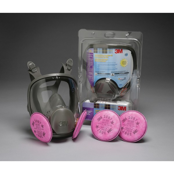 Mold Remediation Respirator Kit, Medium, 2 Kits/Case