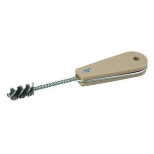 Copper Tube Fitting Brush, 1/2 in Diameter Brush, 1 in Brush Length, 6-1/2 in Overall Length, Steel Fill
