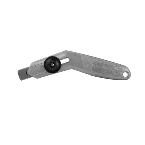 Carpet Knife, Heavy Duty, Double Sided Retractable Blade, High Carbon Steel Blade, Swivel Blade, 3 Number of Blades Included, Angled Handle, 6-1/2 in Handle Length, Aluminum Handle, 6-1/2 in Overall Length, 3 in Overall Width