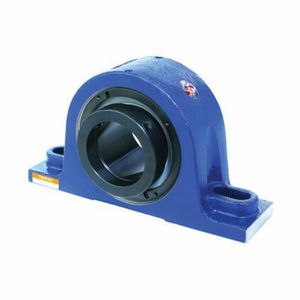Pillow Block Ball Bearing Unit, 3-7/16 Inch Inside Diameter, 13-1/2 Inch Overall Length, 7.69 Inch Overall Height, Two-Bolt, Steel