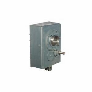 Basic Drive, J-Unit, Series: 5000, 14:1 Gear Ratio, Solid Shaft Input, Tapered Bushing Output, 2-1/2 in Input, 4-15/16 in Output, 125 RPM Output Maximum Speed, 8.02 in Centre Distance, Shaft/Horizontal Mount, Steel, 18.86 in L x 23.24 in W