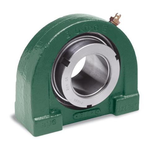 Tapped Base Pillow Block, 1-15/16 Inch Inside Diameter, Narrow Inner Ring, Eccentric Locking Collar, Steel