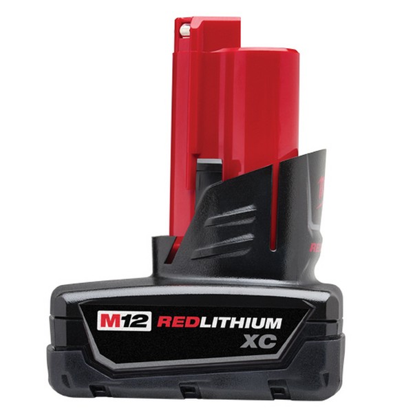 Cordless Battery Pack, High Capacity Rechargeable, Lithium-Ion Battery, 3 Ah Battery, 12 VDC Charge, 60 min Charging, For Use With: Cordless Power Tool