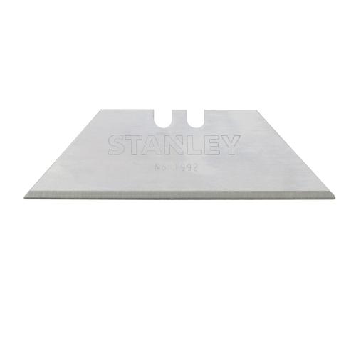 Utility Knife Blade, Heavy Duty, Sharp Point/Straight Edge Blade Design, 2-7/16 in Blade Length, 0.024 in Blade Width, 0.024 in Thickness, 2 Points, High Carbon Steel