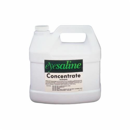 Saline Concentrate, Series: Eyesaline®, 180 oz Container, Can Container, 10 Parts Water to 1 Part Concentrate Mixing Ratio, 6 months In Solution Shelf Life, 30 months Shelf Life, For Use With: Fendall Porta Stream I Eyewash Station, II or Other 14 to 16 Gallon Station, Specifications Met: ANSI Z358.1