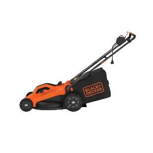 Lawn Mower, Corded Electric, 19 Inch Cutting Width, 4 Inch Cutting Height, Push Drive, Side Discharge, Easy Grip Handle, 7 Inch Diameter Front Wheel, 10 in Rear Wheel Diameter