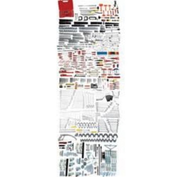 Modular Set, 1/2 in, 3/4 in Drive, 6-Point, 202 Piece