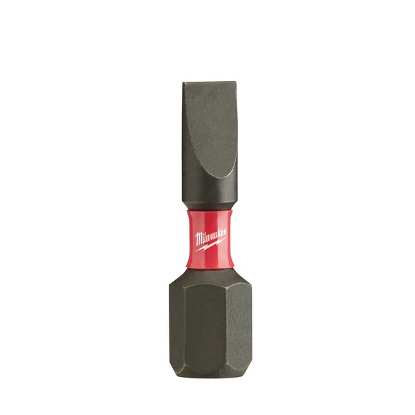 Impact Insert Bit, 3/16 in Point, Slotted Point, 1 in Overall Length, Hex Shank, Custom Alloy76™ Steel