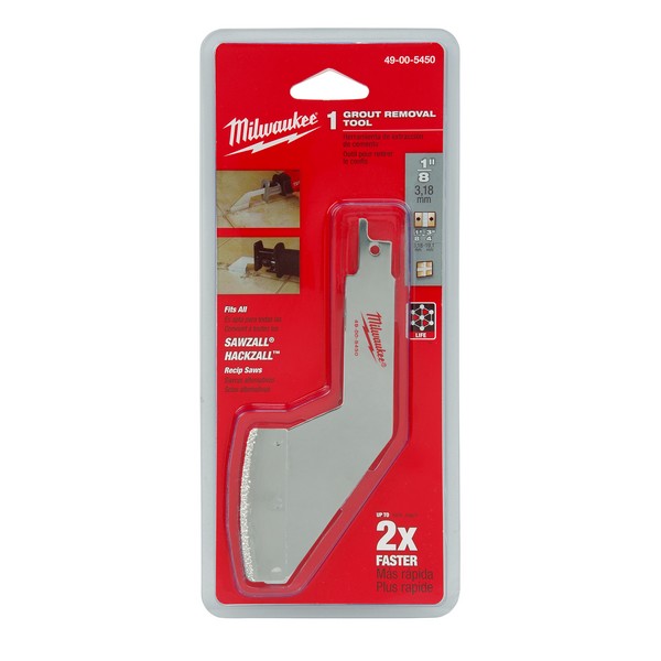Grout Removal Tool, Carbide Cutting Edge