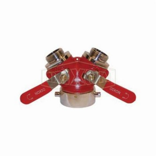 Ball Wye Valve, Quarter Turn, Series: S7100, 1-1/2 Inch Nominal, FNPSH Swivel x MNPSH, 175 psi, 70 °F, Full Port, Media: Water, Cast Brass Body