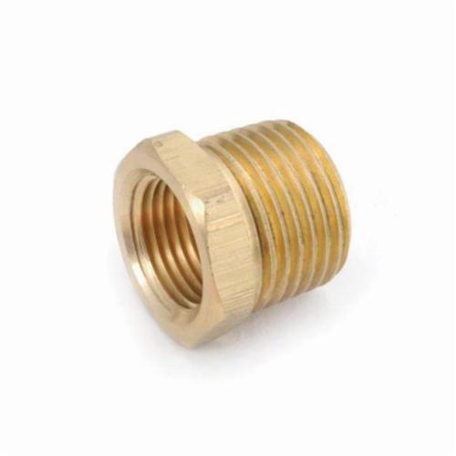 Pipe Bushing, Hex Head, Series: 7110, Bushing Fitting/Connector, 1/4 x 3/4 Inch Nominal, MNPT x FNPT End Style, 1200 psi Pressure, Brass, -65 to 250 F