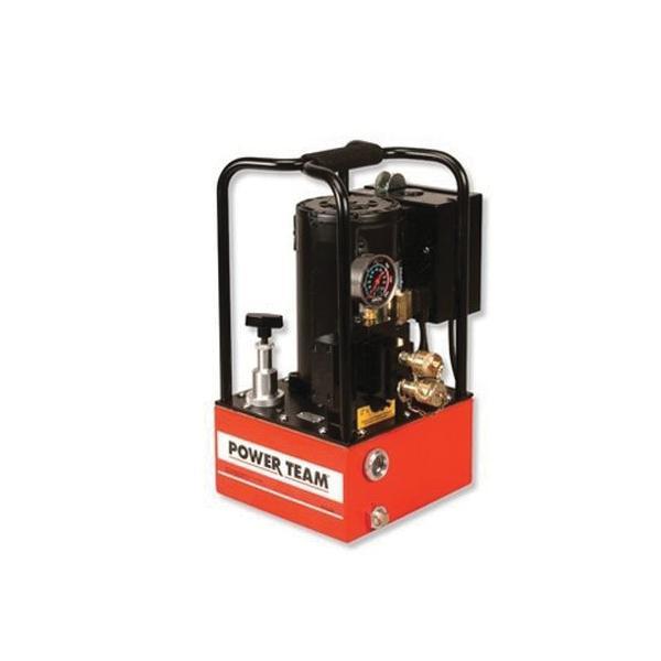 Electric Hydraulic Pump, Series: PE30, 2 Stage, 280 cu-in Reservoir, 1 hp, 30 cu-in/min Flow Rate, 10000 psi Pressure, 110 VAC, 13 A, 50 Hz Frequency, 4000 rpm Speed, 13-1/8 in Overall Length, 13.82 in Overall Width, 16.62 in Overall Height