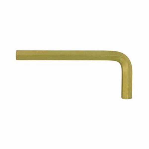 Hex Key, Measurement System: Metric, 14 mm Tip, Short Arm, 136 mm Arm Length, L-Handle Handle, Protanium® High Torque Steel Blade, Protanium® High Torque Steel, GoldGuard™/Real 14 Karat Gold