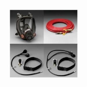 Adapter Kit, Dual Airline Low Pressure, Series: SA-1000, For Use With: Dual Airline SAR Systems, Specifications: 3/8 Inch Body, 1/4 Inch MPT, Industrial Interchange Coupling, Front Mounted, Black