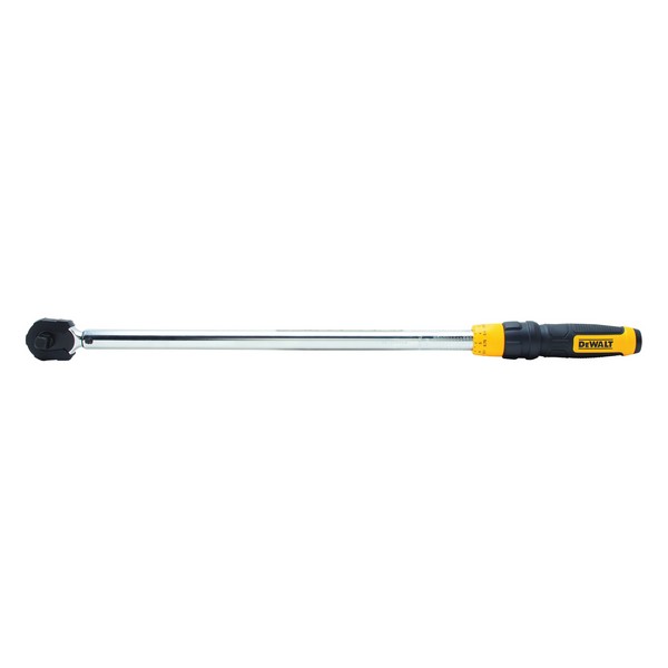 Micrometer Torque Wrench, 1/2 in Drive, 50 to 250 ft-lb Torque, 27-1/2 in Overall Length, Specifications Met: ASME Specified, Steel
