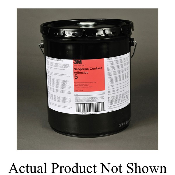 Contact Adhesive, Fast Drying High Performance High Strength, Pail Container, 5 gal Container, Polychloroprene Base
