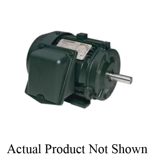 Continuous-Duty Type TKKH AC Motor, TEFC Enclosure, 30 HP, 460 V AC, 60 Hz, 3 ph, 286T Frame, 1800 RPM Speed, Footed Mount