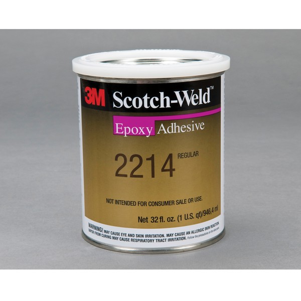 Epoxy Adhesive, 1-Part Regular, Pail Container, 1 qt Container, Epoxy Base, Composition: Epoxy Resin, Aluminum Pigments, Para-Chlorophenyl-Dimethylurea, Dicyandiamide, Amorphous Silica, Synthetic Elastomer, Epoxy Resin, 1,4-Bis[(2,3 Epoxypropoxy)Meth