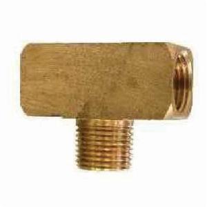 Branch Tee, Fitting/Connector Type: Tee, 1/8 Inch Nominal, FNPTF x FNPTF x MNPTF, 1200 psi, Brass, -65 to 250 °F, Import