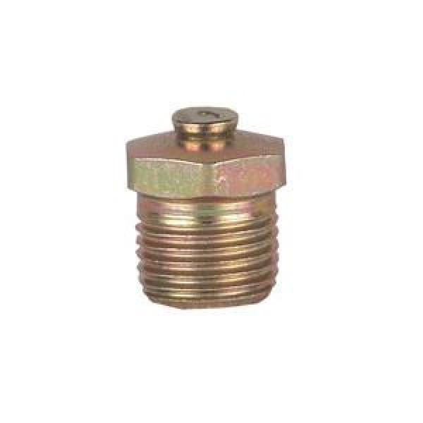 Threaded Relief Fitting, Special Short, 1/8 in PTF SAE, 100 psi Minimum Relief Pressure, 200 psi Maximum Relief Pressure, Trivalent Zinc Plated