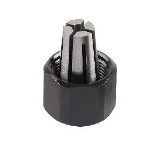 Collet and Nut Kit, For Use With: Right Angle and 2485/2486 Straight Die Grinder, Specifications: 1/8 in, 24500 RPM, Metal, Black/Gray, 0.787 in Dia Dimensions