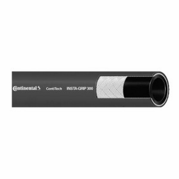 Air and Multi-Purpose Hose, 1 in Nominal, 1.34 in OD, 500 ft Reel Length, 300 PSI Working, -40 to 200 °F, Chemivic™ Synthetic Rubber Tube/Carbryn™ Rubber Cover, Black, Domestic