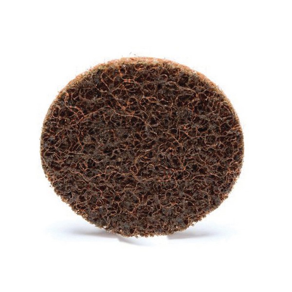 Non-Woven Stripping Disc, 2 Inch Diameter Disc, Coarse Grade, Aluminum Oxide Abrasive