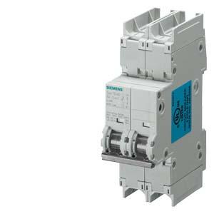 Miniature Circuit Breaker, 240 VAC, 1 A, 50/60 Hz Frequency, 14 kA Interrupt, HSJ Frame, Class C Trip, 2 Pole, 1 ph, Line/Load Side Connection, 1.5 to 25 sq-mm Wire, IP20/IP40 Enclosure, DIN Rail Mounting, -25 to 45 °C, 90 mm H x 36 mm W x 70 mm D Di