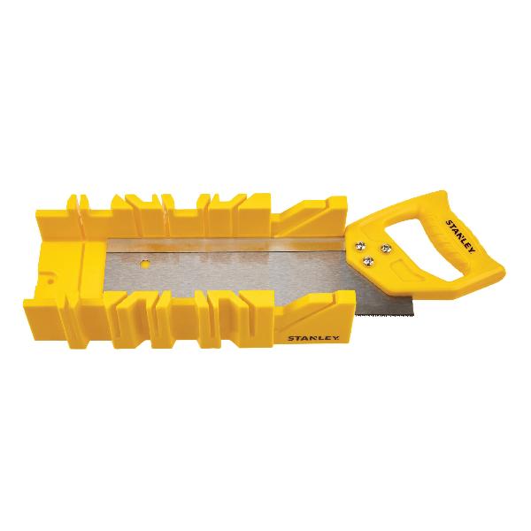 Miter Box, Specifications: 12 in L x 0.03 in THK Blade, 6.5 in L x 3.3 in W x 18.5 in D Dimensions