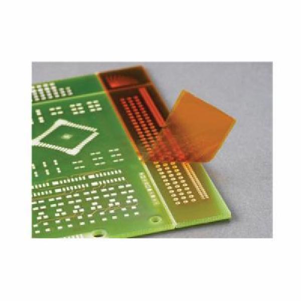 Low Static Film Tape, 36 yd Length, 12 Inch Width, 2.7 mil Thickness, Gold, Silicon Adhesive, Polyamide Backing, 20 in-oz Adhesion Strength, 33 in-lb Tensile Strength, 500 F Maximum Operating, -100 F Minimum Operating