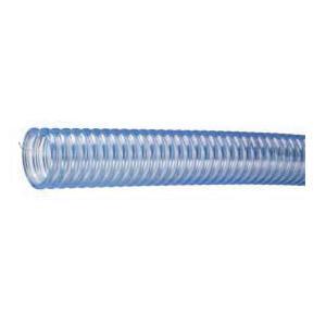 Hose, Series: WE™ Series, 1-1/2 in Nominal, 1.93 in OD, 100 ft Length, 50 psi Working, 3 in Bend Radius, -4 to 150 °F, PVC, Transparent, Domestic