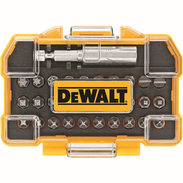 Screwdriver Bit Set, 31 Piece, Steel