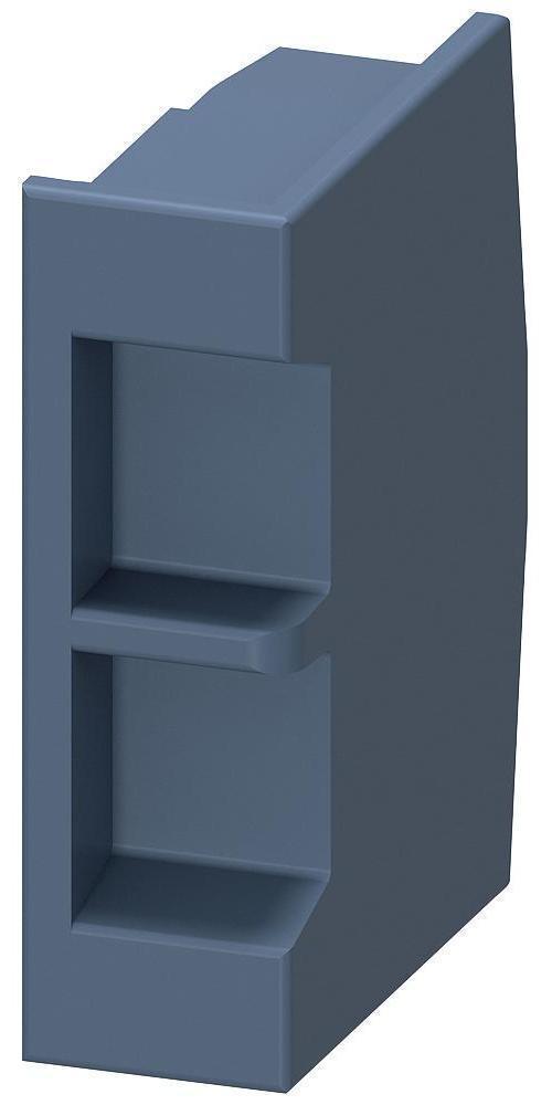 End Cover, For Use With: 3RV2917 3-Phase Busbar, Clip-On Mount, 12.4 mm L x 30 mm W x 40.2 mm H