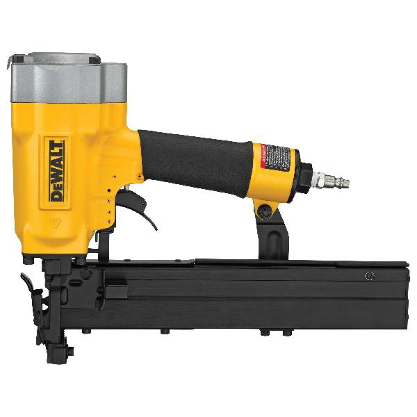 Crown Lathing Stapler, Cordless Pneumatic Wide, Tool/Kit: Tool, 1 in Crown, 1 to 2 in Staple Length, 16 ga Gauge, 140 Staples, 120 psi Air, Rubber Grip Handle, 14.3 in L x 2.8 in W x 11.2 in H Dimensions