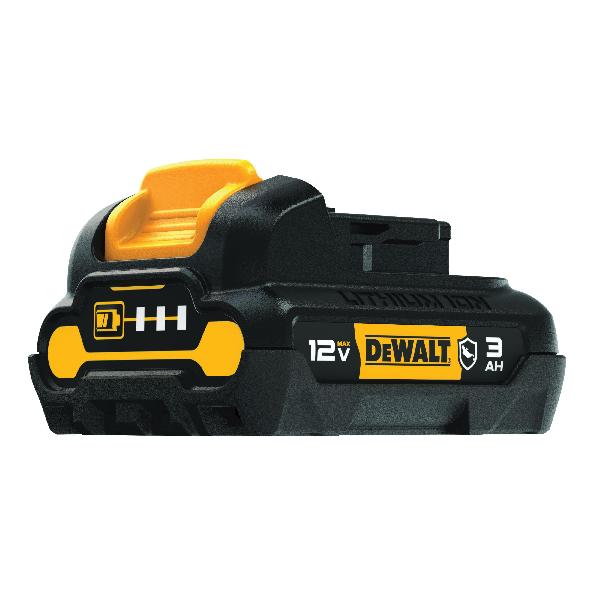 Battery, Oil-Resistant, Bare Tool/Kit: Bare Tool, Lithium-Ion Battery, 3 Ah Battery, 12 V Charge, For Use With: 12 V Power Mac Tools and Chargers, 3-1/2 in L x 2-1/2 in W x 1-3/4 in H Dimensions