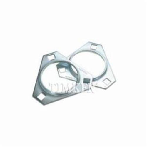 Slotted Outer Spacer, Three-Bolt Flange, Stamped Steel, Zinc Plated