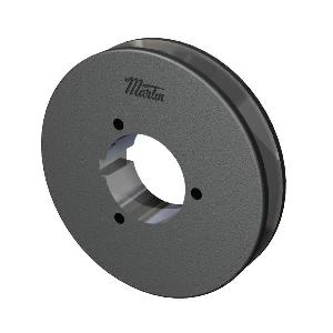 Conventional Sheave, Type G Solid, Bushed Bore, 1/2 to 1-3/4 Inch Bore, 3-3/4 Inch Outside Diameter, 3.4 Inch Pitch Diameter, 1 Inch Face Width, MST® P1 Bushing, 1.94 Inch Overall Length, For Use With: A/B Cross Section Belts, Steel