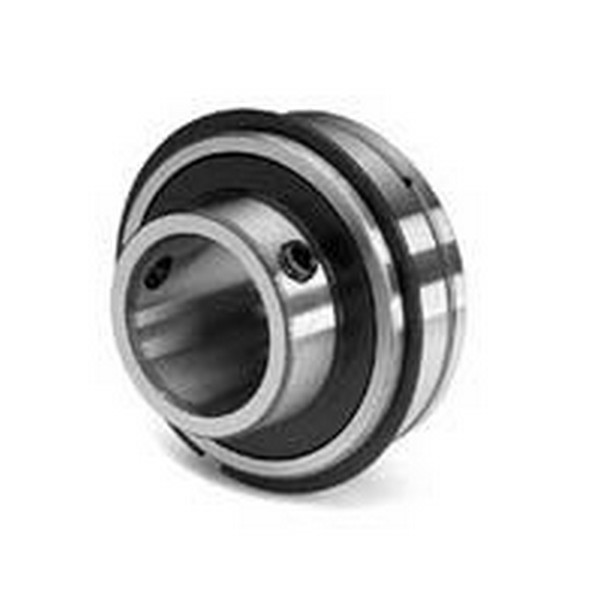 Standard Duty Ball Insert Bearing, 0.7500 Inch Inside Diameter, 1.8504 Inch Outside Diameter, 0.6250 Inch Inner Ring Width, Set Screw, Relubricatable
